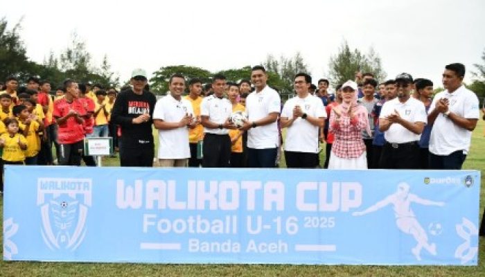 Kejuaraan Piala Wali Kota U16 Dimulai, Afdhal Beri Motivasi Untuk Pesepakbola Muda