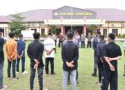 Polres Bireuen Gelar Deklarasi Pembubaran Geng Motor