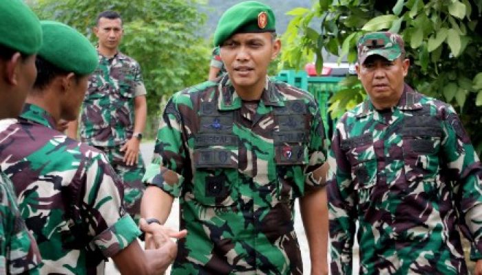 Kunjungan Kerja ke Koramil, Dandim 0101/KBA Tegaskan Komitmen Pembinaan Teritorial