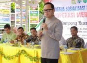 Wabup Aceh Besar Sambut Wamendagri Bima Arya pada Musdesus di Bueng Sidom