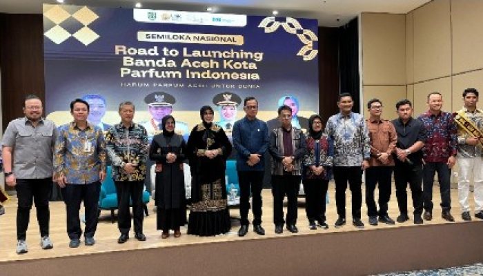 Wamendagri dan Walikota Banda Aceh Kunjungi Landmark BSI Aceh dalam Rangka Semiloka “Road to Launching Banda Aceh Kota Parfum Indonesia