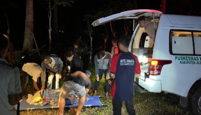 BPBD Aceh Besar Evakuasi Warga Lamteuba yang Ditemukan Meninggal Dunia di Kebun