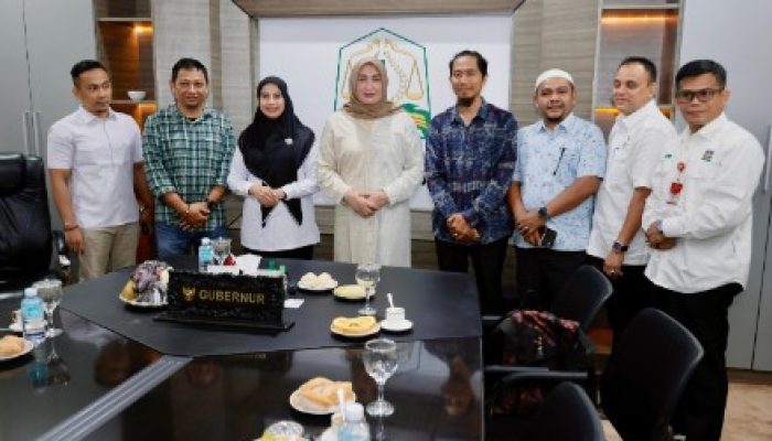 Ketua TP PKK Aceh Terima Audiensi Yayasan Pintu Hijrah, Dorong Implementasi Qanun Pencegahan Narkotika