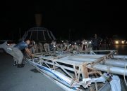Lagi! Wali Kota Illiza Pimpin Aksi Bongkar Baliho Tak Berizin