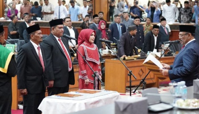 Tiga Anggota Baru DPRA dari Partai Aceh Resmi Dilantik