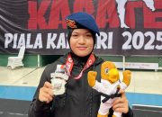 Polwan Polda Aceh Ini Raih Juara II Karate Piala Kapolri Tahun 2025