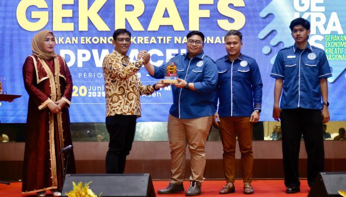 Gubernur Aceh: GEKRAFS Aceh Harus Jadi Penggerak Ekonomi Kreatif Menuju Indonesia Emas