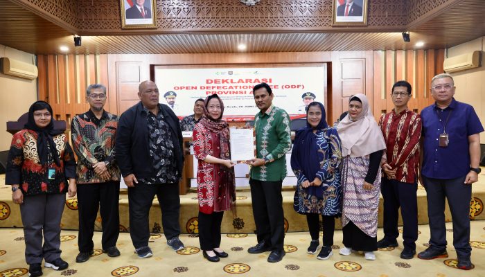 Aceh Resmi Jadi Wilayah ODF Pertama di Sumatera, ke Enam se-Indonesia