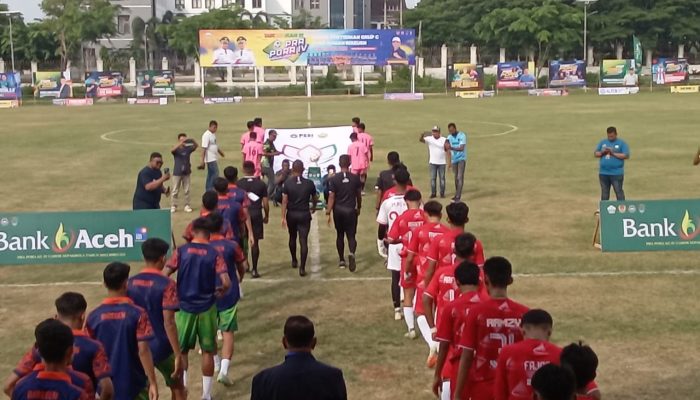 Pra PORA Sepakbola Grup C: Bireuen Taklukkan Lhokseumawe 2-0 di Laga Perdana