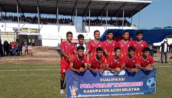 Pra PORA Sepakbola, Libas Aceh Singkil 4-0, Aceh Selatan Amankan Tiket PORA