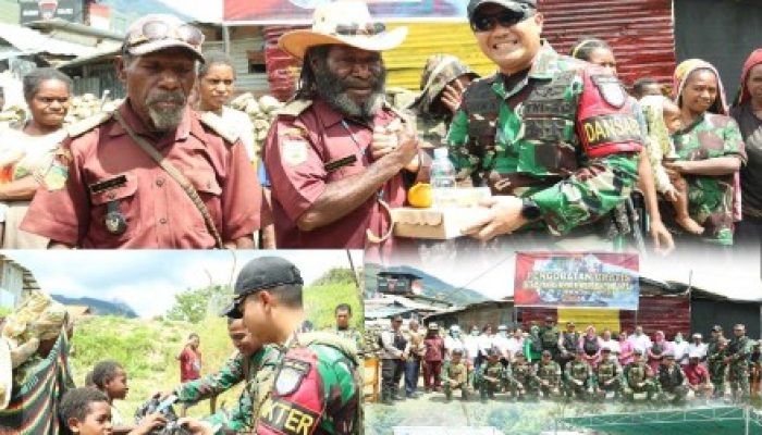 Pangdam Iskandar Muda Apresiasi Aksi kemanusiaan Satgas Pamtas RI-PNG Yonif 112/DJ di Papua