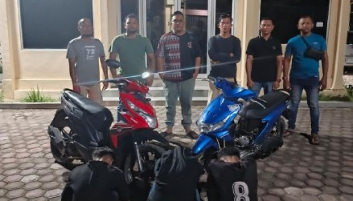 Tim Lebah Amankan Tiga Remaja Pelaku Curanmor di Parkiran Masjid