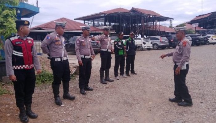 Satlantas Polres Lhokseumawe Amankan Wisata Gunung Salak, Arus Lalu Lintas Terkendali dan Kondusif
