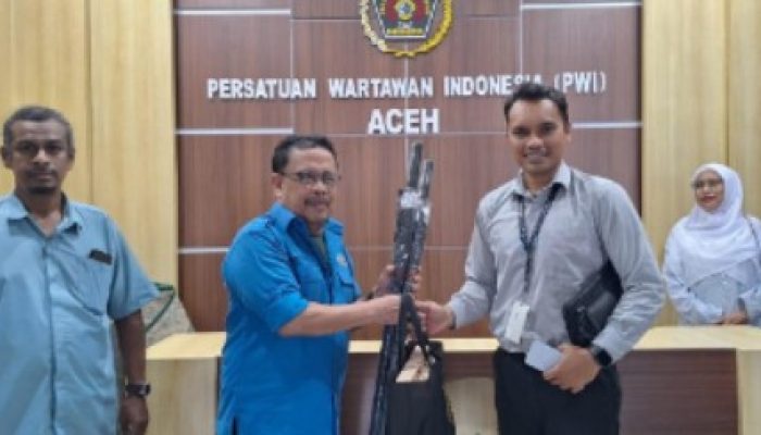Jadi Plt Kabid Humas Bank Aceh, Hafas Silaturahmi ke PWI