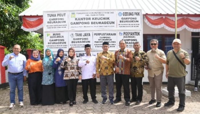 Pemkab Aceh Besar Apresiasi Gampong Beuradeun, Masuk Lima Besar Tingkat Provinsi