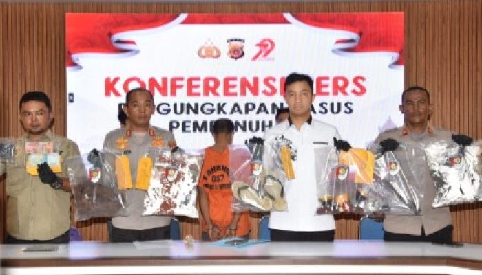 Polres Bireuen Ungkap Kasus Pembunuhan, Pelaku Ternyata Teman Dekat Korban