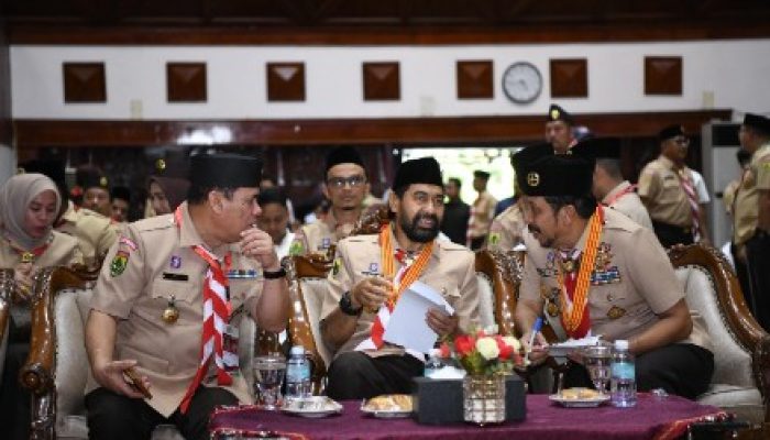 Mualem Ingatkan Pemilihan Ketua dalam Musda Pramuka Kwarda Aceh harus Sesuai Aturan