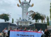 SEKBER JURNALIS-BM Sambut Kedatangan Rombongan SPS di Tugu RRI Rimba Raya,Bener Meriah