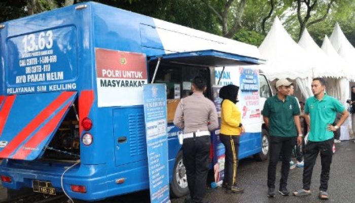Bhayangkara Sport Day, Polda Aceh Hadirkan Layanan Kesehatan Gratis dan SIM Keliling untuk Masyarakat