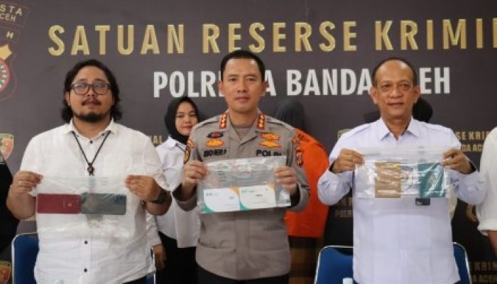 Polresta Banda Aceh Ungkap Fakta Terbaru Kasus TPPO yang Ditangani, Dua Tersangka Buron
