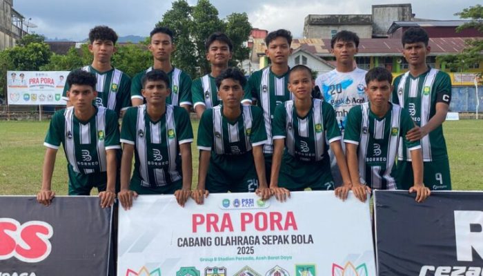 Pra PORA Sepakbola: Banda Aceh Diimbangi Sabang, Aceh Besar Ditahan Imbang Lhokseumawe