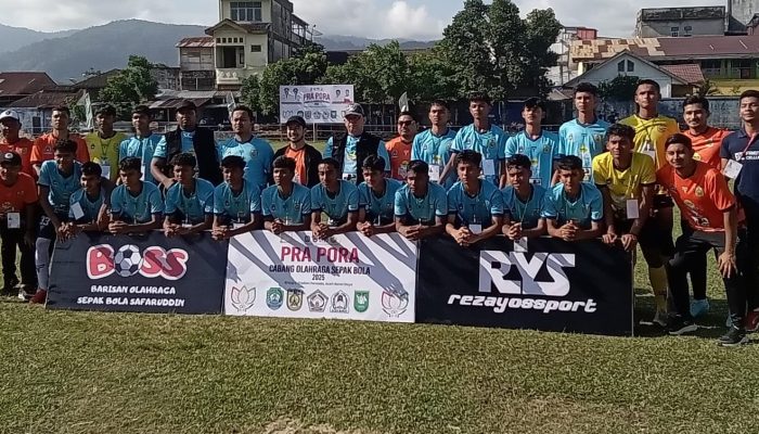 Banda Aceh Ukir Sejarah Cabor Sepakbola di Abdya, Lolos ke PORA XV Aceh Jaya