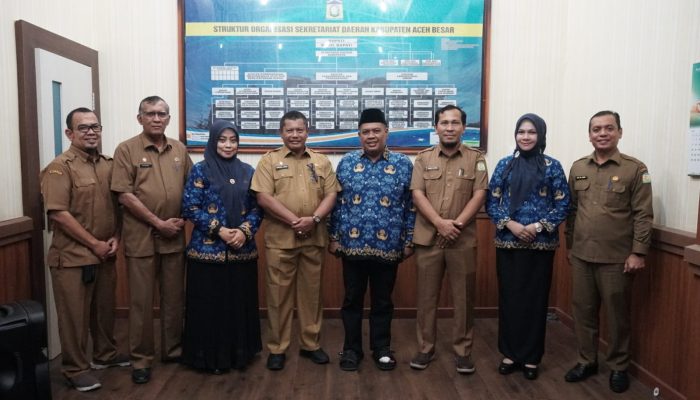 Plt Sekda Aceh Besar Lantik Tiga Pejabat Fungsional, Dorong Kinerja Berbasis Integritas