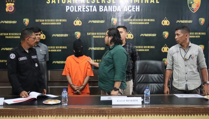 Polresta Banda Aceh Tangkap Pemerkosa Anak di Bawah Umur