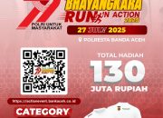 Polda Aceh Gelar Bhayangkara Run 2025, Total Hadiah Ratusan Juta Rupiah