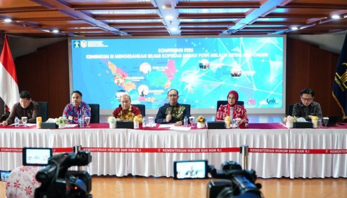 Kemenkum Sudah Sahkan 80.068 Koperasi Merah Putih, Lampaui Target Prabowo