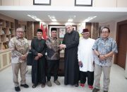 Bupati Aceh Besar Terima Kunjungan Duta Perwakilan Palestina Syekh Dr Samih Kamel Hajjaj