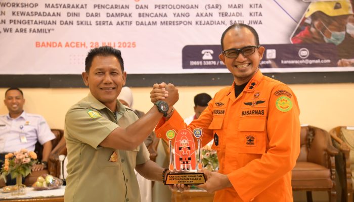 Kalaksa BPBD Aceh Besar Hadiri Workshop Search And Rescue