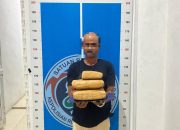 Ungkap Peredaran Narkoba Jenis Ganja, Sat Resnarkoba Polres Aceh Besar Amankan Tersangka Dengan Barang Bukti