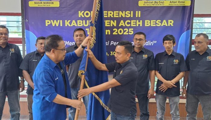 Terpilih untuk Periode Kedua, Coy Fokus Perkuat Profesionalisme Wartawan di Aceh Besar