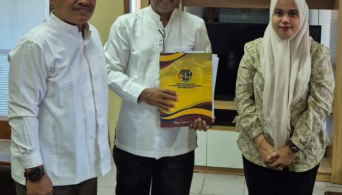 Tanah Wakaf Ruislag Jalan Tol belum di sertifikatkan, BWI Aceh Besar Kunjungi BPN Aceh