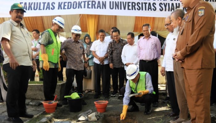 USK Mulai Bangun Gedung Skill Lab untuk Fakultas Kedokteran