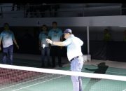 Kejuaraan Badminton Kapolda Aceh Cup 2025 Resmi Dibuka, Laga Perdana Hadirkan Dua Mantan Atlet Nasional