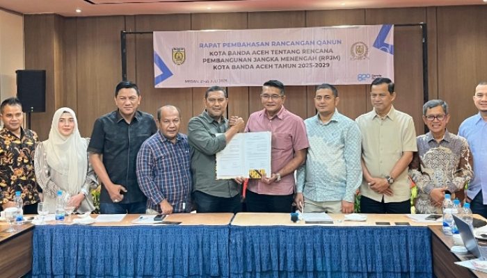 Raqan RPJM Banda Aceh 2025–2029 Rampung Dibahas Banleg DPRK Banda Aceh