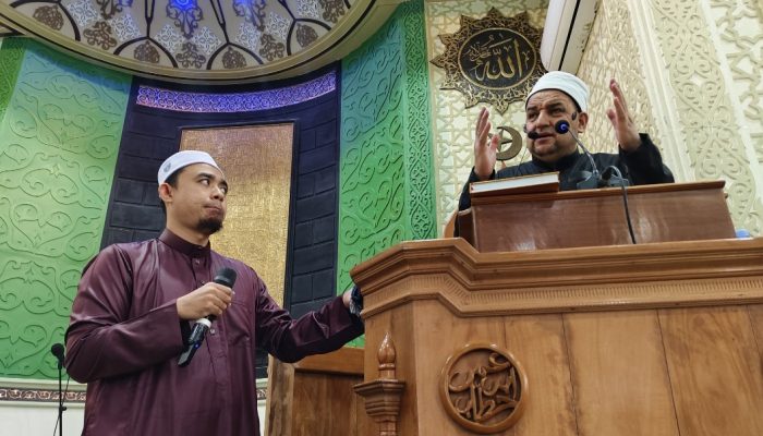 Mufti Gaza Syekh Sameeh Hajjaj Kunjungi Masjid Babul Maghfirah, Serukan Dukungan untuk Palestina
