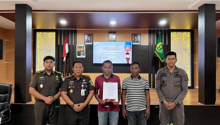 Kejari Aceh Besar Hentikan Penuntutan Kasus Pencurian Lewat Mekanisme Restorative Justice