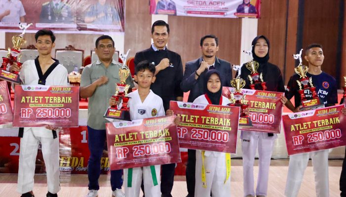 M Nasir: Sekda Aceh Taekwondo Championship, Ajang Asah Kemampuan dan Mencari Bibit Atlit