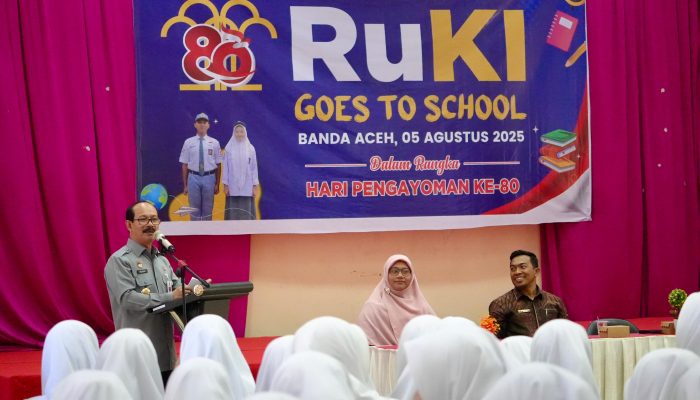 Ratusan Siswa SMA Lab School USK Antusias Ikuti Sosialisasi Kekayaan Intelektual