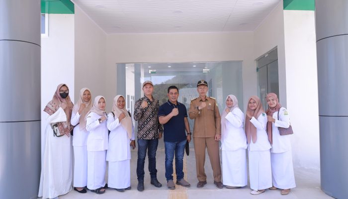 Bupati Aceh Besar Tinjau Puskesmas Pulau Nasi