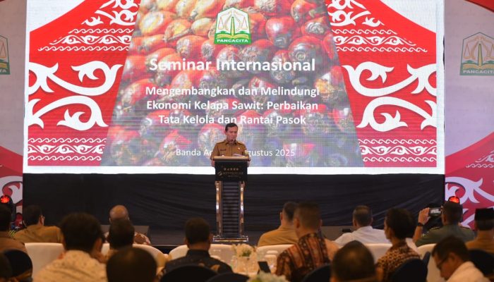 Wakil Gubernur Aceh Buka Diskusi Perbaikan Tata Kelola Dan Rantai Pasok Kelapa Sawit