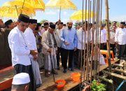 Gubernur Aceh Letakkan Batu Pertama Masjid Baitut Taqwa di Aceh Utara