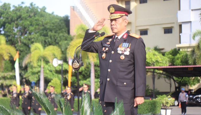 Brigjen Ari Wahyu Widodo Pimpin Upacara HUT ke-80 Kemerdekaan di Polda Aceh