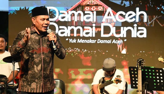 Bupati Aceh Besar Hadiri Pentas Damai Aceh, Damai Dunia di Kopi Blang