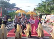 Tiba di Polda Aceh, Brigjen Marzuki Ali Basyah Disambut Tarian Ranup Lampuan