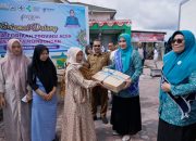 Cegah Stunting di Aceh Tengah, Ketua Forikan Aceh Serahkan 8.1 Ton Ikan Segar