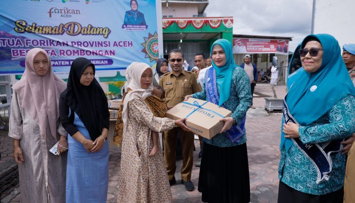 Cegah Stunting di Aceh Tengah, Ketua Forikan Aceh Serahkan 8.1 Ton Ikan Segar